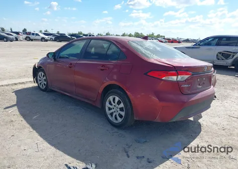 2022 Toyota Corolla Le z USA, uszkodzony, nr VIN 5YFEPMAE1NP346803